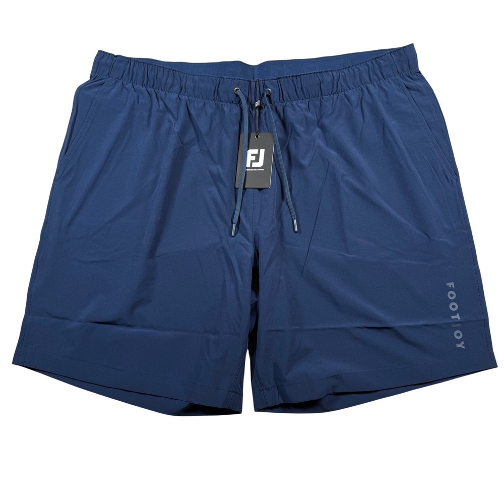 NEW FootJoy Workout Short Mens‎ 2XL Navy Blue Moisture Wicking Performance